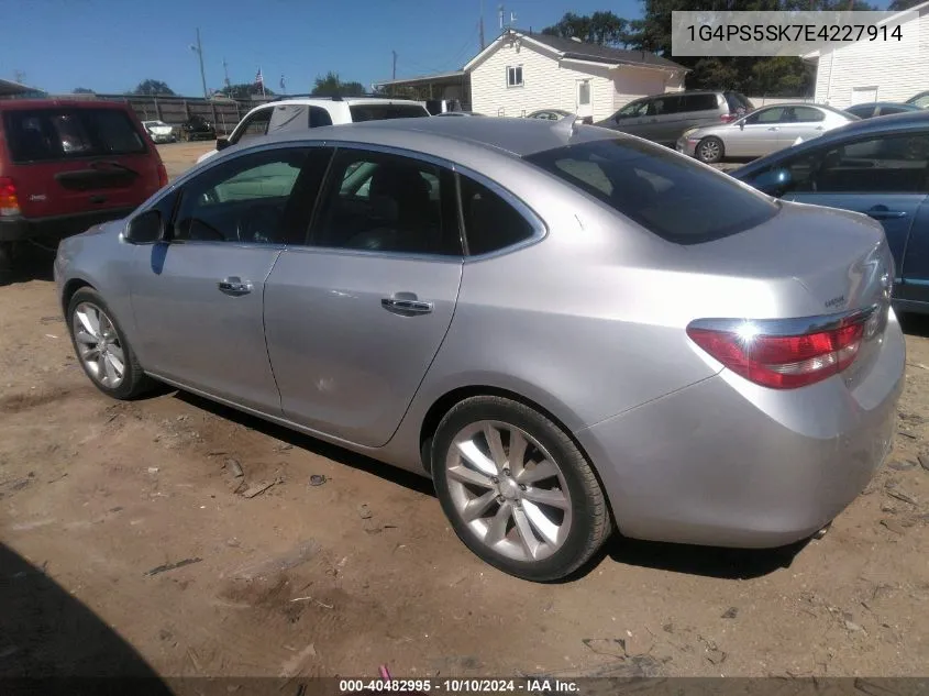 1G4PS5SK7E4227914 2014 Buick Verano Leather Group