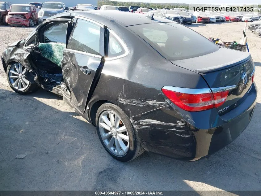 2014 Buick Verano Premium Group VIN: 1G4PT5SV1E4217435 Lot: 40504977