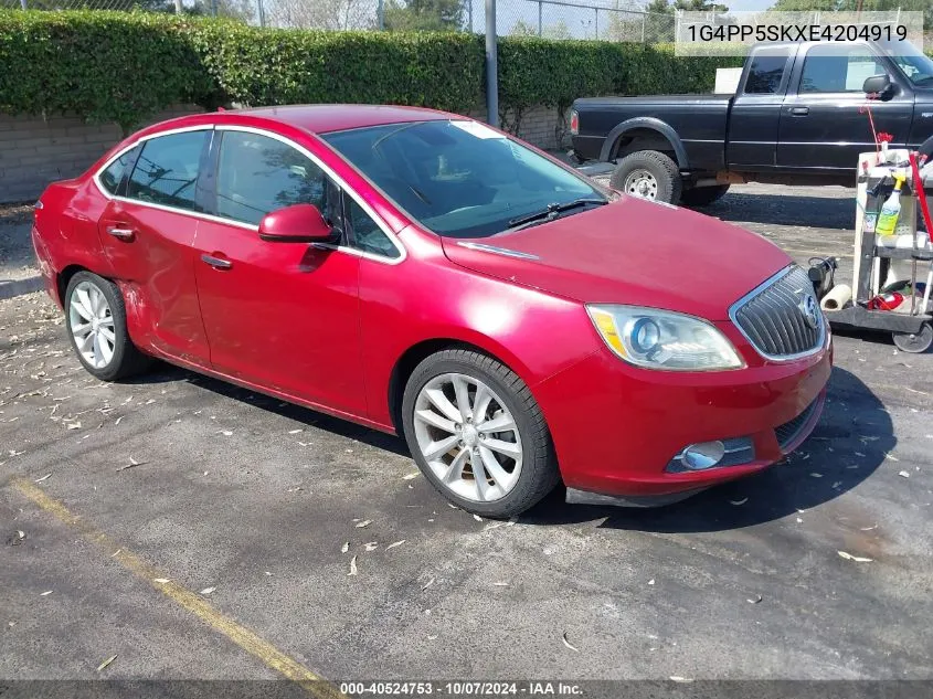 2014 Buick Verano VIN: 1G4PP5SKXE4204919 Lot: 40524753