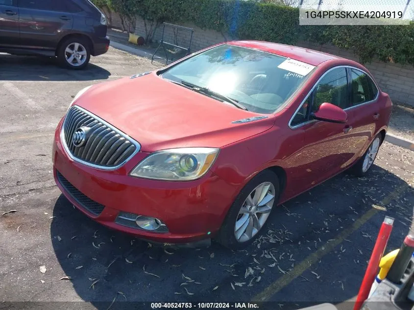 2014 Buick Verano VIN: 1G4PP5SKXE4204919 Lot: 40524753