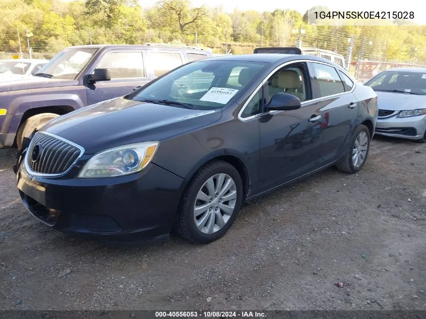 1G4PN5SK0E4215028 2014 Buick Verano