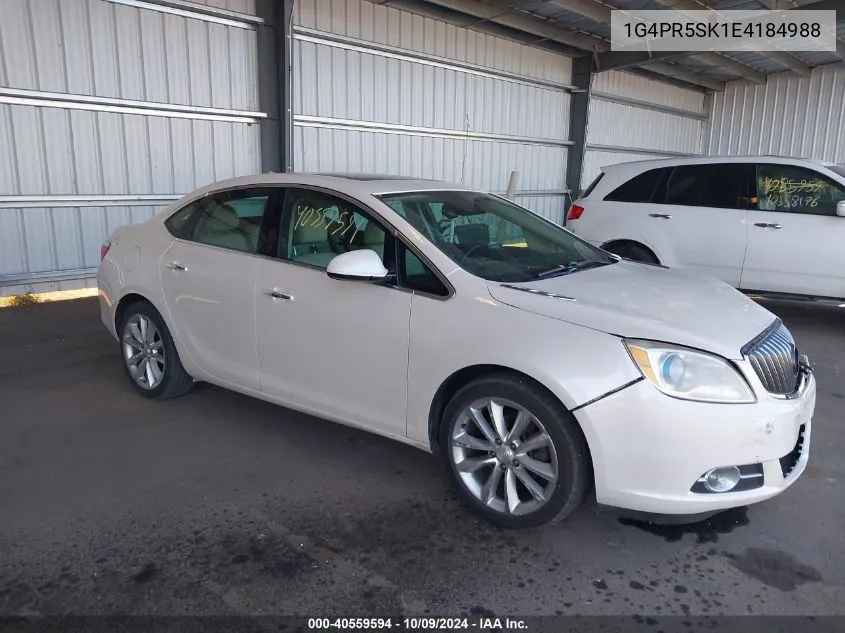 2014 Buick Verano Convenience VIN: 1G4PR5SK1E4184988 Lot: 40559594