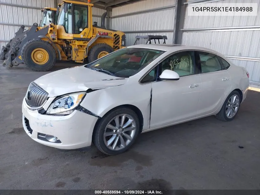 2014 Buick Verano Convenience VIN: 1G4PR5SK1E4184988 Lot: 40559594