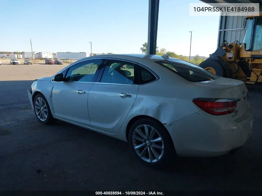 2014 Buick Verano Convenience VIN: 1G4PR5SK1E4184988 Lot: 40559594