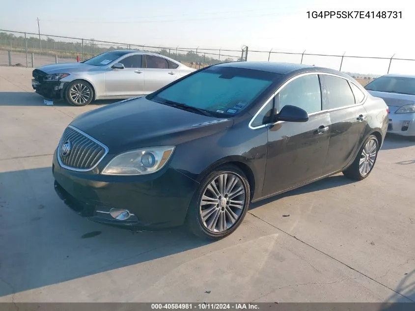 2014 Buick Verano VIN: 1G4PP5SK7E4148731 Lot: 40584981