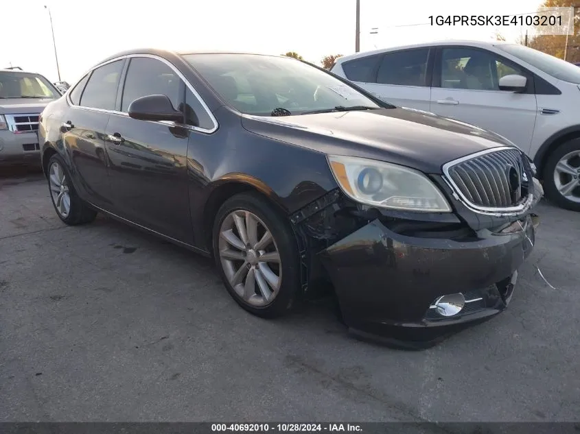 2014 Buick Verano Convenience VIN: 1G4PR5SK3E4103201 Lot: 40692010