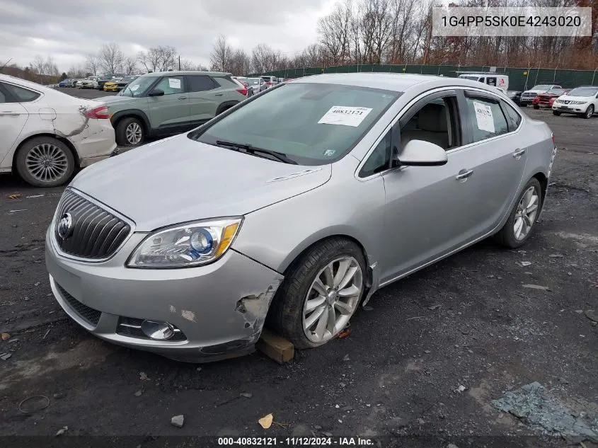 1G4PP5SK0E4243020 2014 Buick Verano