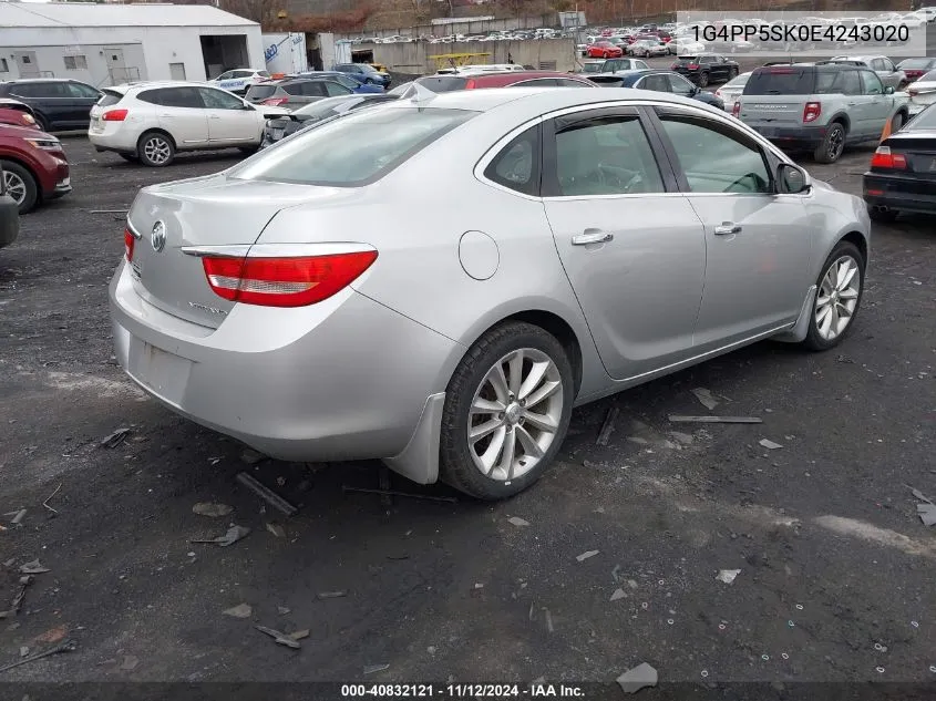 1G4PP5SK0E4243020 2014 Buick Verano