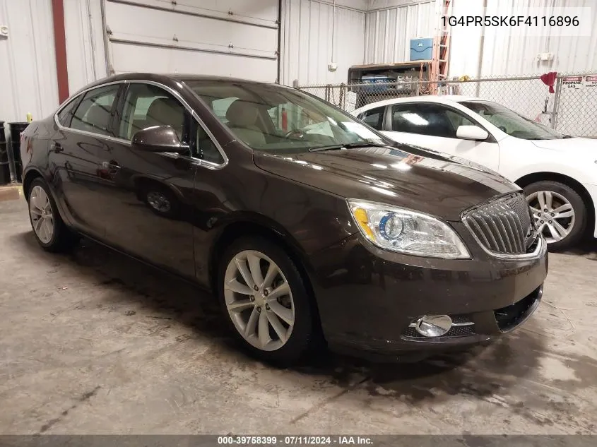 2015 Buick Verano Convenience Group VIN: 1G4PR5SK6F4116896 Lot: 39758399