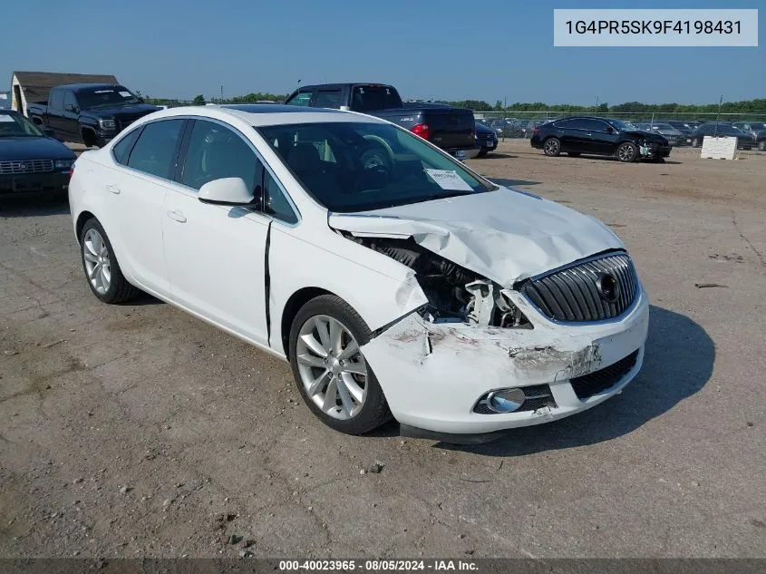 2015 Buick Verano Convenience Group VIN: 1G4PR5SK9F4198431 Lot: 40023965