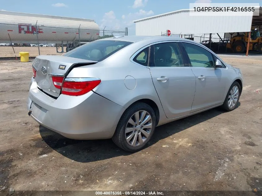 2015 Buick Verano VIN: 1G4PP5SK1F4216555 Lot: 40075355