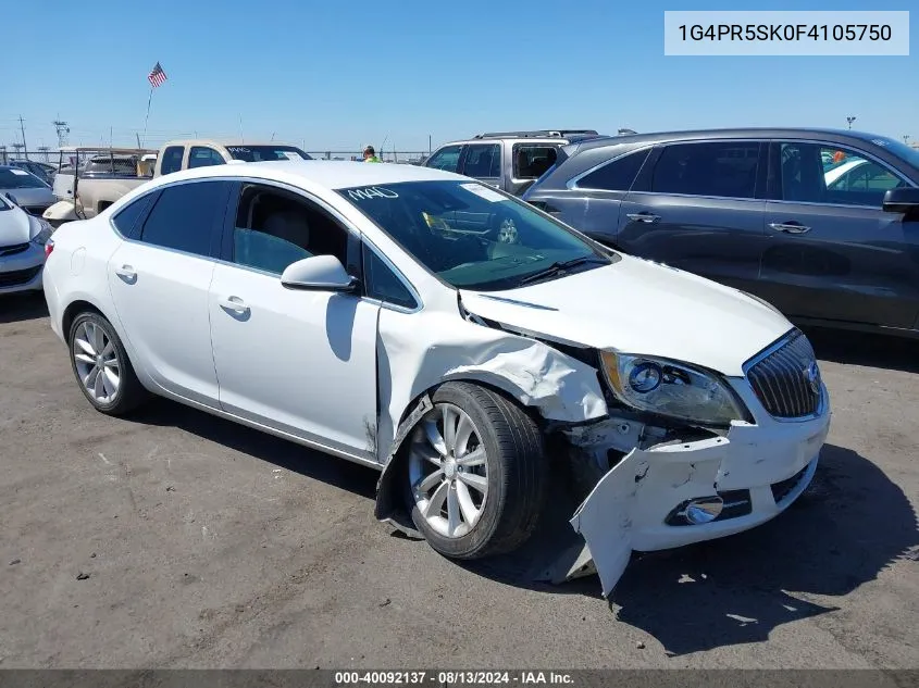 1G4PR5SK0F4105750 2015 Buick Verano Convenience Group