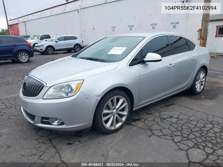 1G4PR5SK2F4102994 2015 Buick Verano Convenience Group