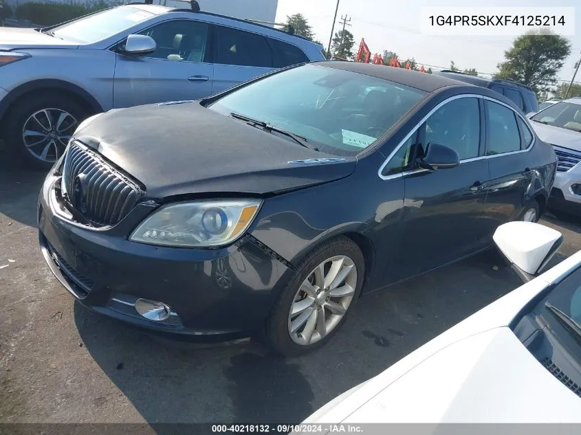 2015 Buick Verano Convenience VIN: 1G4PR5SKXF4125214 Lot: 40218132