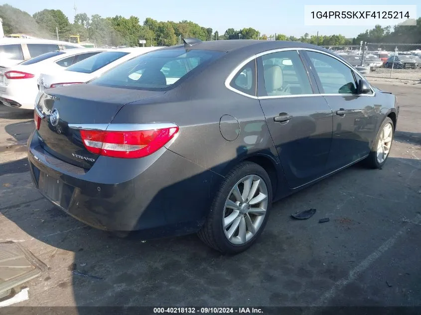 1G4PR5SKXF4125214 2015 Buick Verano Convenience