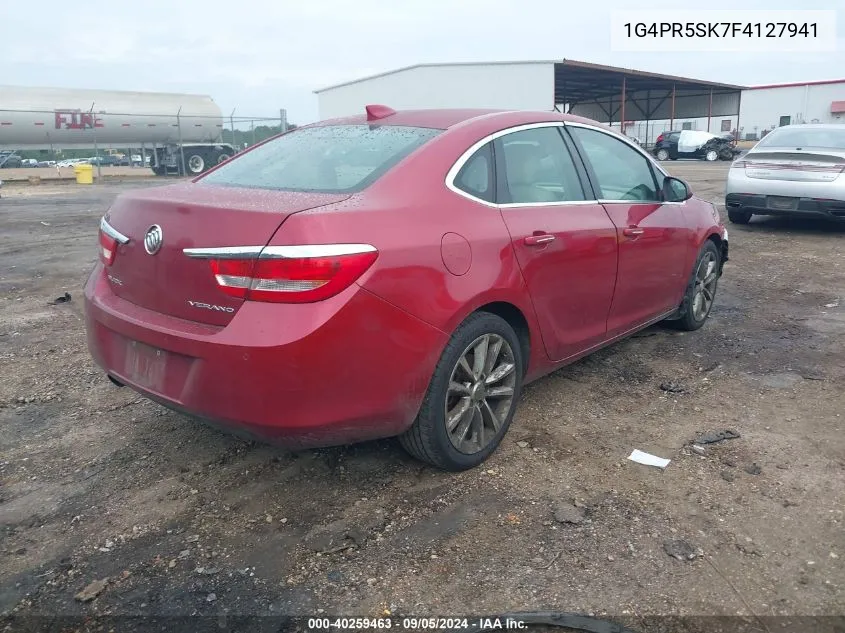 1G4PR5SK7F4127941 2015 Buick Verano Convenience Group