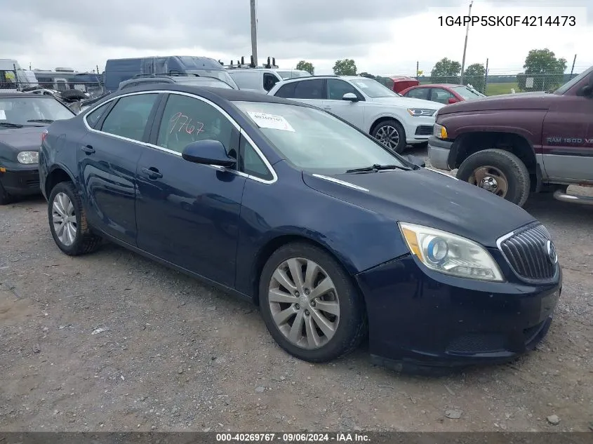 2015 Buick Verano VIN: 1G4PP5SK0F4214473 Lot: 40269767