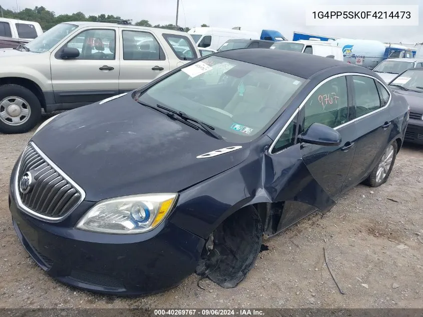 2015 Buick Verano VIN: 1G4PP5SK0F4214473 Lot: 40269767