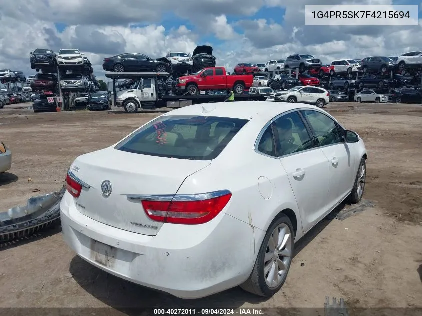 1G4PR5SK7F4215694 2015 Buick Verano Convenience Group