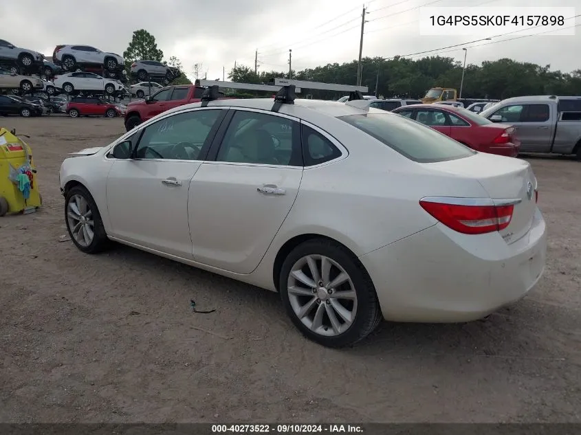 2015 Buick Verano VIN: 1G4PS5SK0F4157898 Lot: 40273522