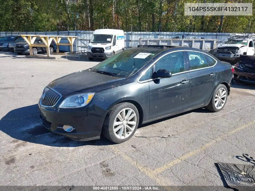 2015 Buick Verano Leather Group VIN: 1G4PS5SK8F4132117 Lot: 40512855