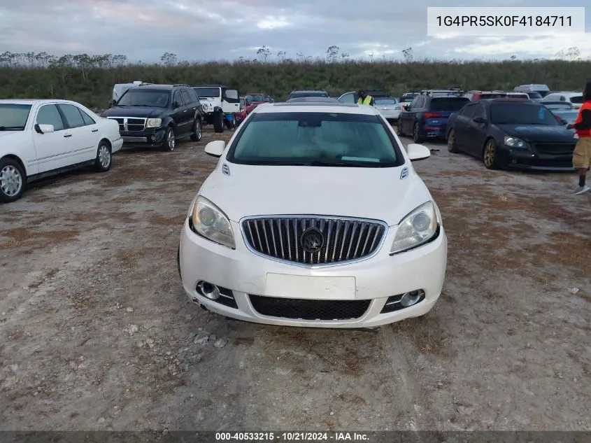 2015 Buick Verano Convenience VIN: 1G4PR5SK0F4184711 Lot: 40533215