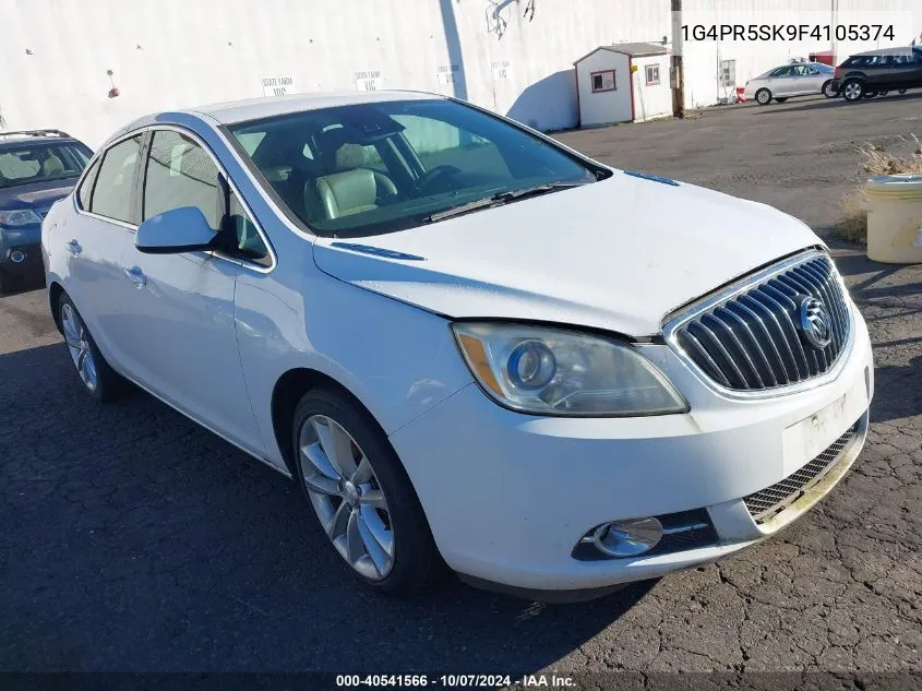 2015 Buick Verano Convenience Group VIN: 1G4PR5SK9F4105374 Lot: 40541566