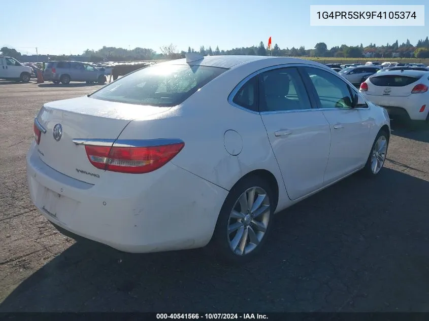 2015 Buick Verano Convenience Group VIN: 1G4PR5SK9F4105374 Lot: 40541566