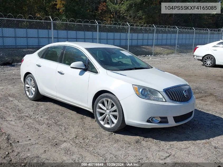 2015 Buick Verano Leather Group VIN: 1G4PS5SKXF4165085 Lot: 40716649