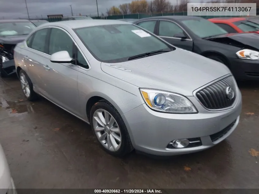 2015 Buick Verano Convenience Group VIN: 1G4PR5SK7F4113067 Lot: 40920662