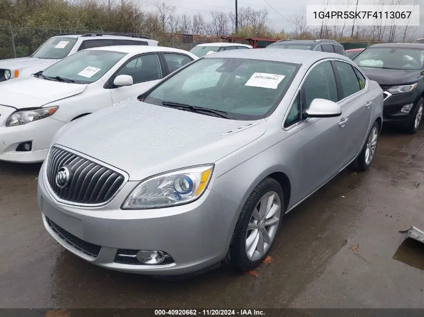 2015 Buick Verano Convenience Group VIN: 1G4PR5SK7F4113067 Lot: 40920662