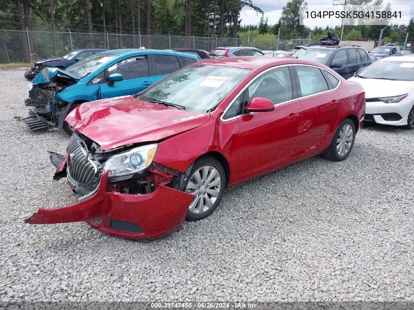 2016 Buick Verano VIN: 1G4PP5SK5G4158841 Lot: 39747455