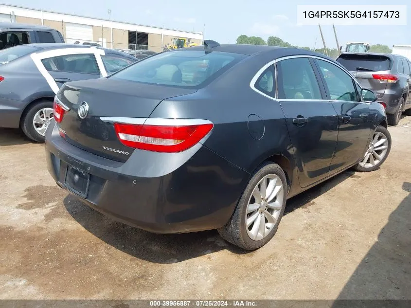 1G4PR5SK5G4157473 2016 Buick Verano Convenience Group