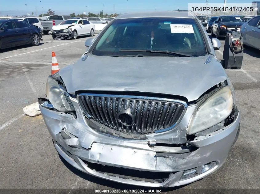 1G4PR5SK4G4147405 2016 Buick Verano Convenience Group