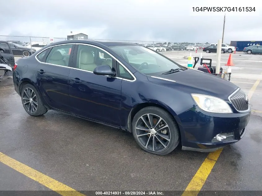 1G4PW5SK7G4161534 2016 Buick Verano Sport Touring Group