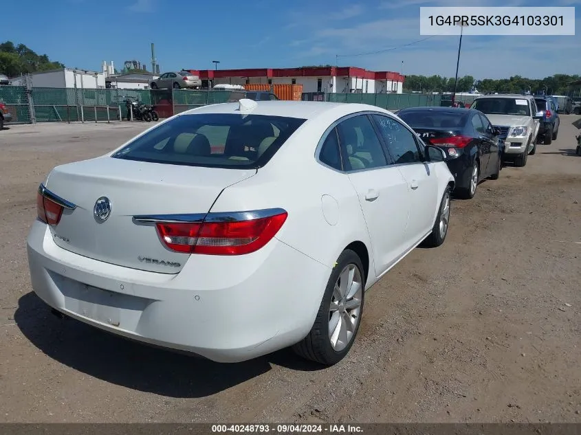 2016 Buick Verano Convenience Group VIN: 1G4PR5SK3G4103301 Lot: 40248793