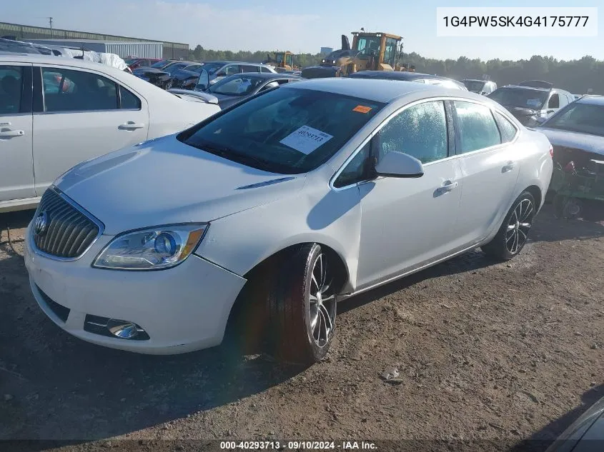 1G4PW5SK4G4175777 2016 Buick Verano Sport Touring Group