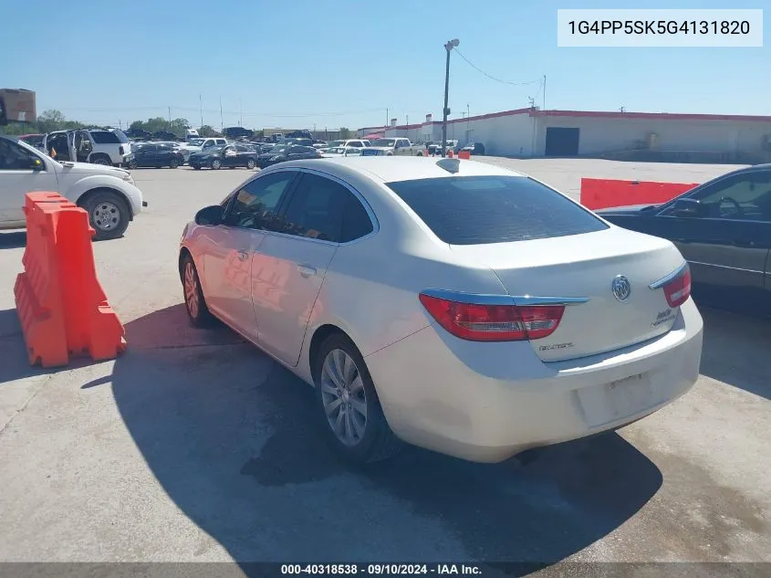 2016 Buick Verano VIN: 1G4PP5SK5G4131820 Lot: 40318538