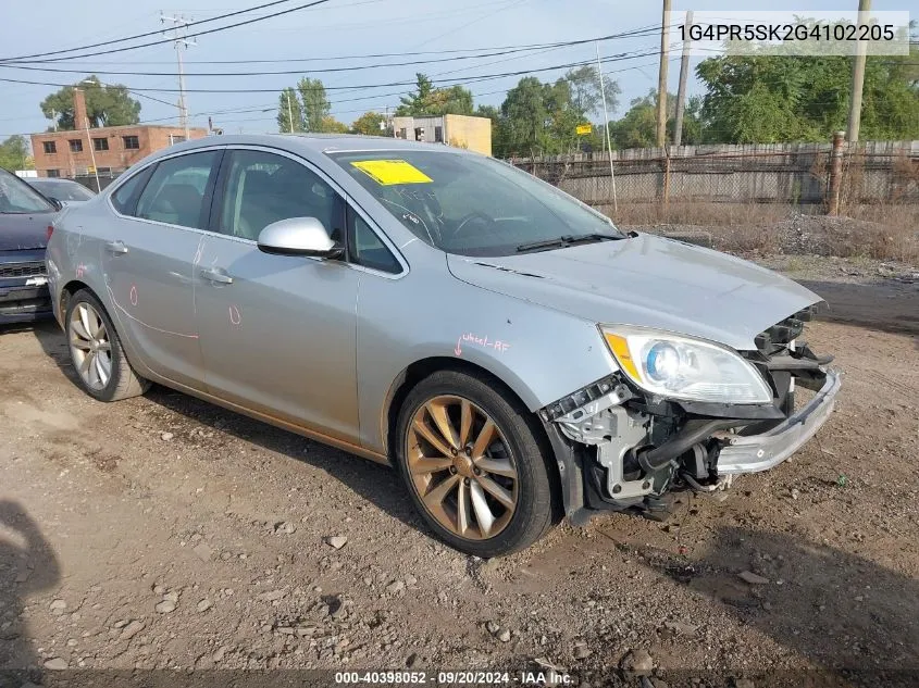 1G4PR5SK2G4102205 2016 Buick Verano Convenience Group