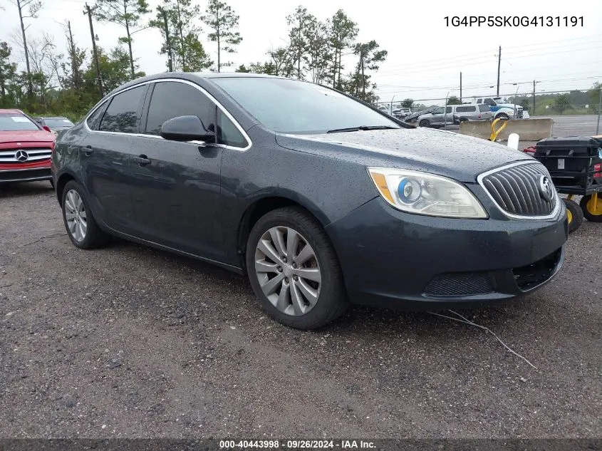 2016 Buick Verano VIN: 1G4PP5SK0G4131191 Lot: 40443998