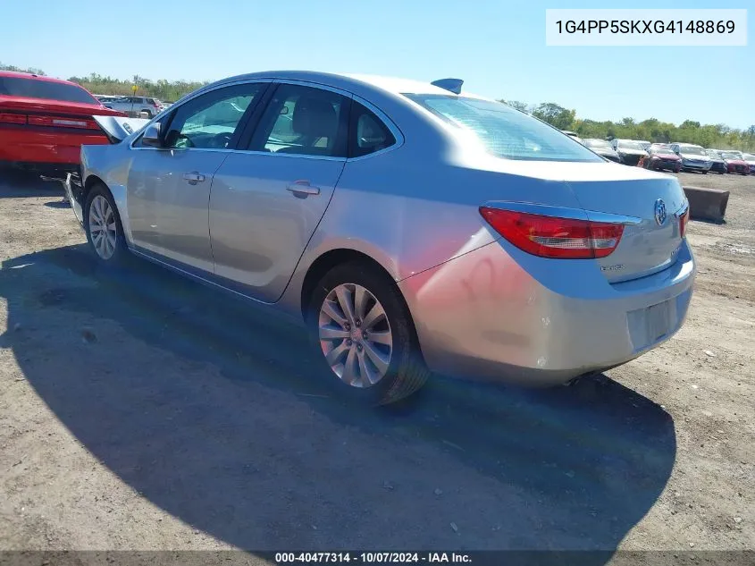 2016 Buick Verano VIN: 1G4PP5SKXG4148869 Lot: 40477314