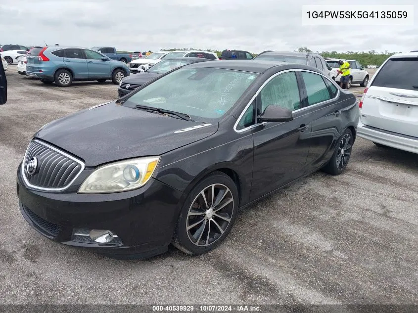 1G4PW5SK5G4135059 2016 Buick Verano Sport Touring