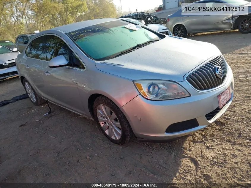 2016 Buick Verano VIN: 1G4PP5SKXG4112812 Lot: 40548179