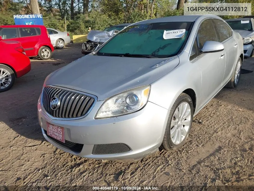 2016 Buick Verano VIN: 1G4PP5SKXG4112812 Lot: 40548179