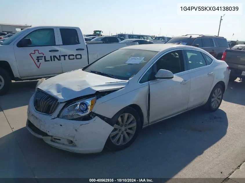 1G4PV5SKXG4138039 2016 Buick Verano 1Sv