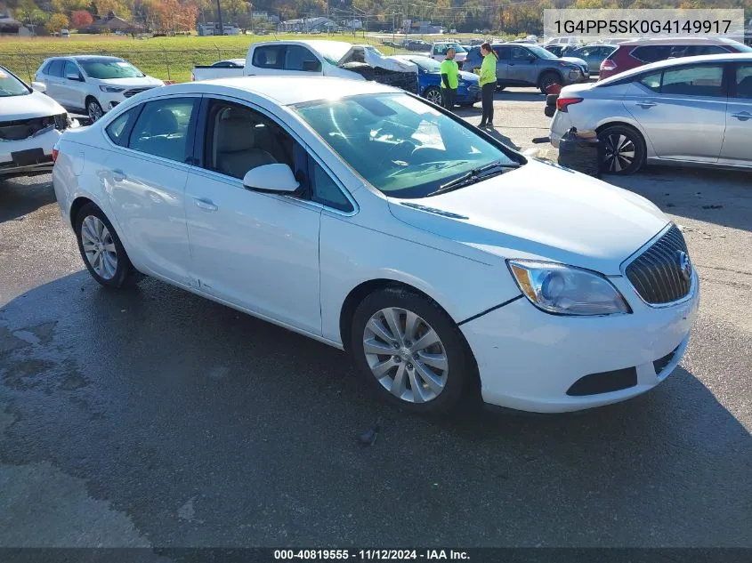 1G4PP5SK0G4149917 2016 Buick Verano