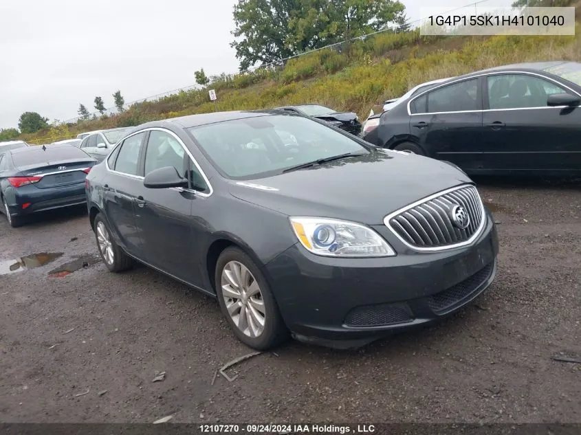 2017 Buick Verano VIN: 1G4P15SK1H4101040 Lot: 12107270