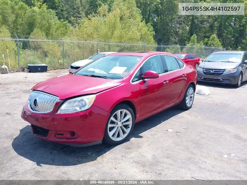 1G4PS5SK4H4102597 2017 Buick Verano Leather Group