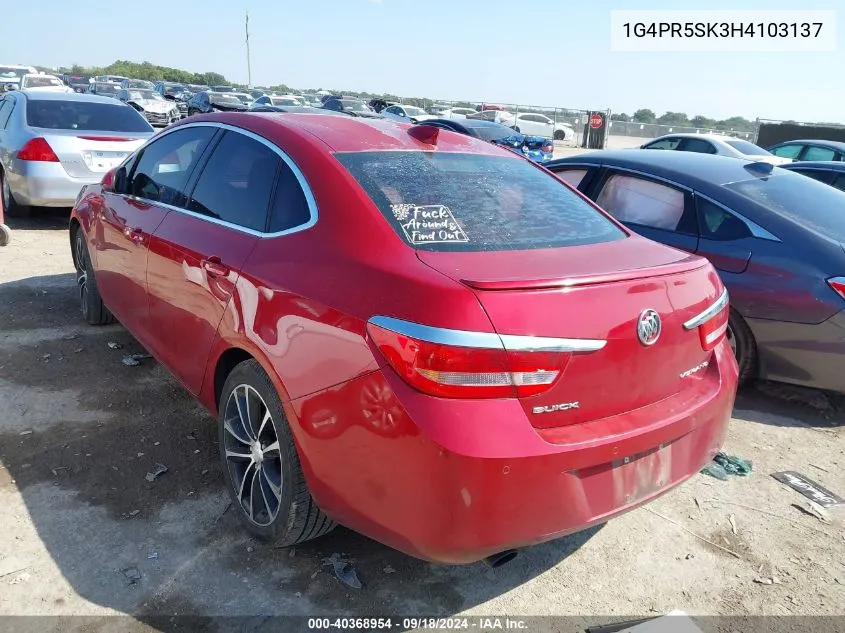 1G4PR5SK3H4103137 2017 Buick Verano Sport Touring