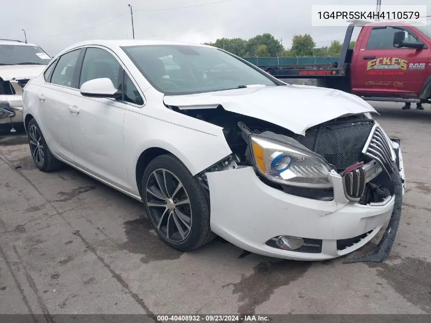 1G4PR5SK4H4110579 2017 Buick Verano Sport Touring